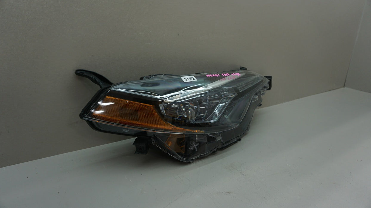 2017-2019 TOYOTA COROLLA FRONT RIGHT PASSENGER SIDE HEADLIGHT LED OEM 17 18 19