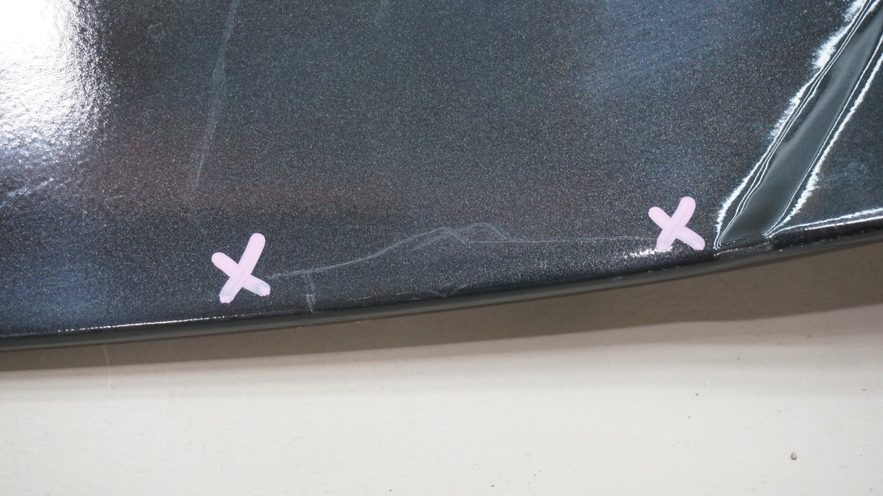 2020-2025 CHEVROLET CORVETTE C8 REAR SPOILER WING GLOSS BLACK AFTERMARKET