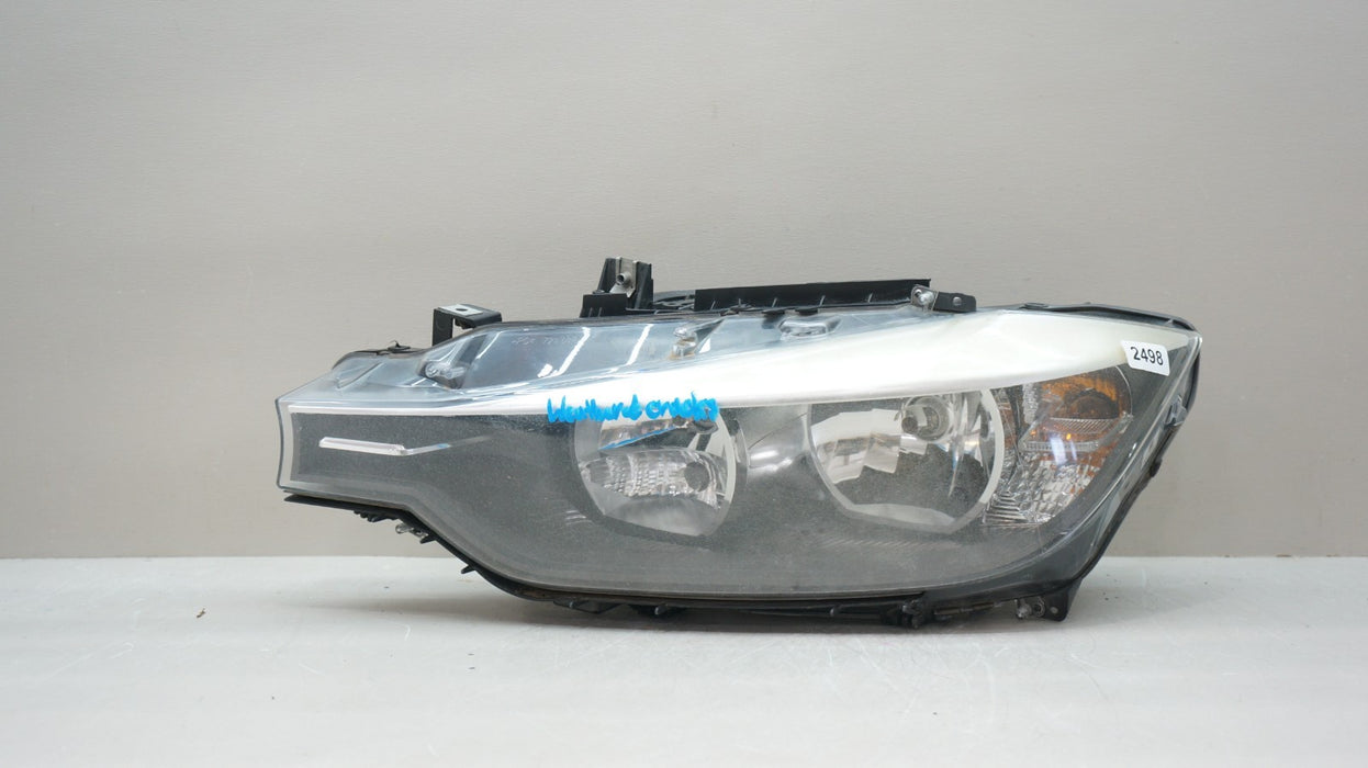2012-2015 BMW 3 SERIES F30 FRONT LEFT DRIVER SIDE HALOGEN HEADLIGHT OEM