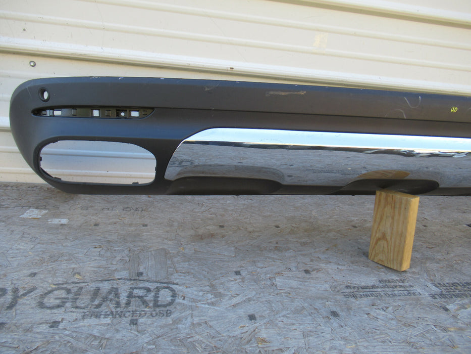 2019 MERCEDES GLE350 X167 REAR LOWER BUMPER COVER VALANCE DIFFUSER OEM