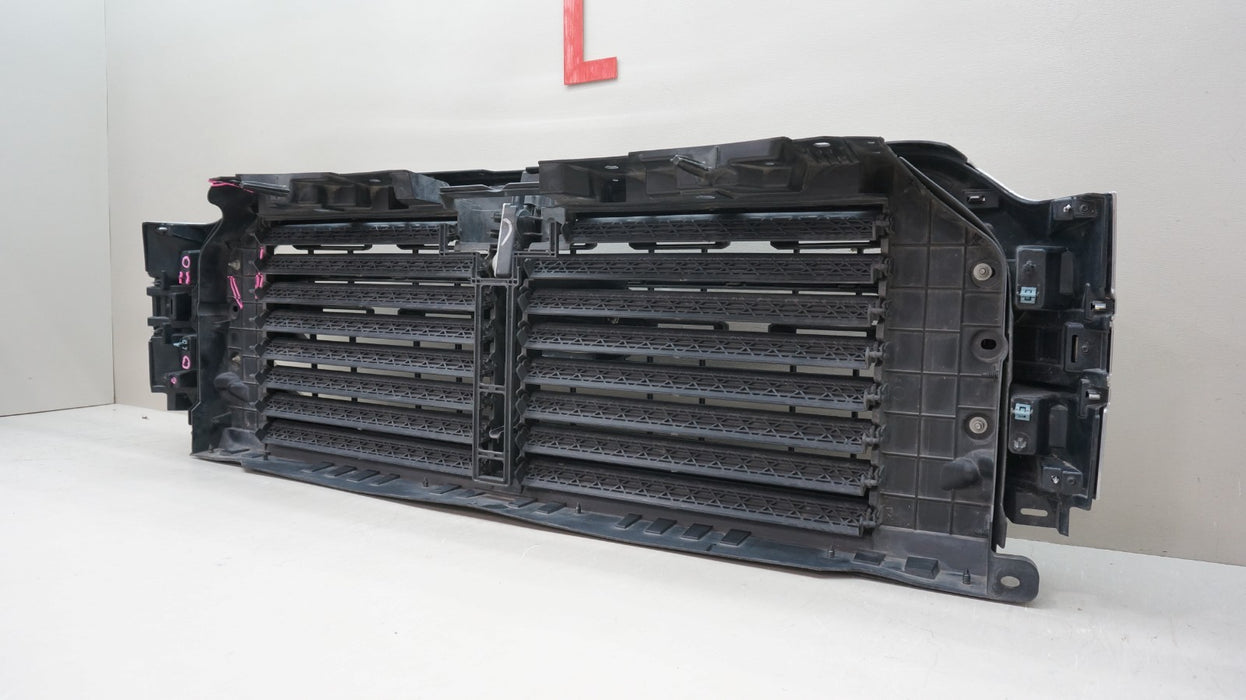 2021-2023 FORD F150 FRONT BUMPER RADIATOR GRILLE WITH SHUTTER ASSY OEM ML34-8475