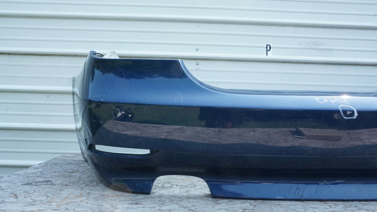 2004-2007 BMW 525I 530I 545I 550I E60 SEDAN REAR BUMPER COVER PANEL PLASTIC OEM