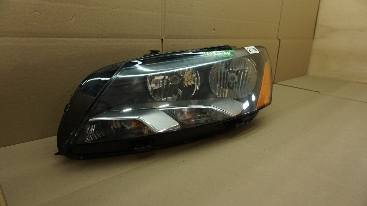 2012-2015 VOLKSWAGEN PASSAT LEFT DRIVER SIDE HEADLIGHT HALOGEN OEM 12 13 14 15