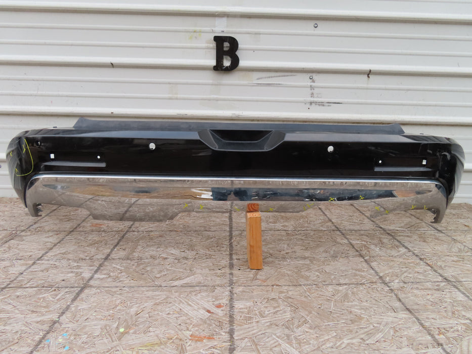2017 2018 2019 GMC ACADIA DENALI REAR BUMPER COVER OEM W/ SENSOR HOLES