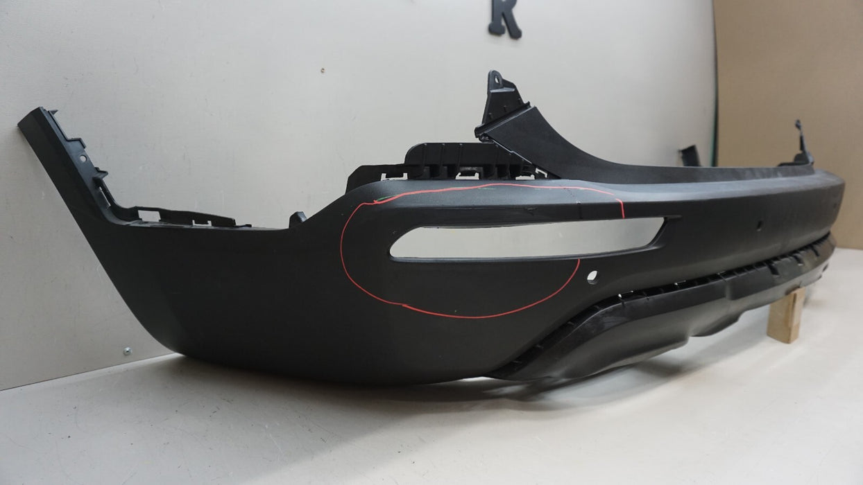 2020-2022 KIA TELLURIDE LX REAR BUMPER COVER W SENSOR HOLES OEM 86612-S9000