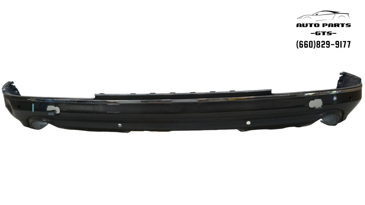 2010-2015 AUDI Q7 REAR LOWER BUMPER COVER PANEL W/ SENSOR HOLE OEM 4L0807521AH