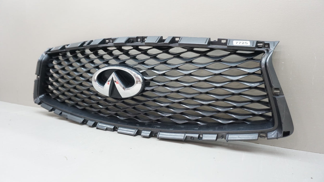 2018-2023 INFINITI Q50 FRONT UPPER RADIATOR GRILLE 62310-6HH0C OEM