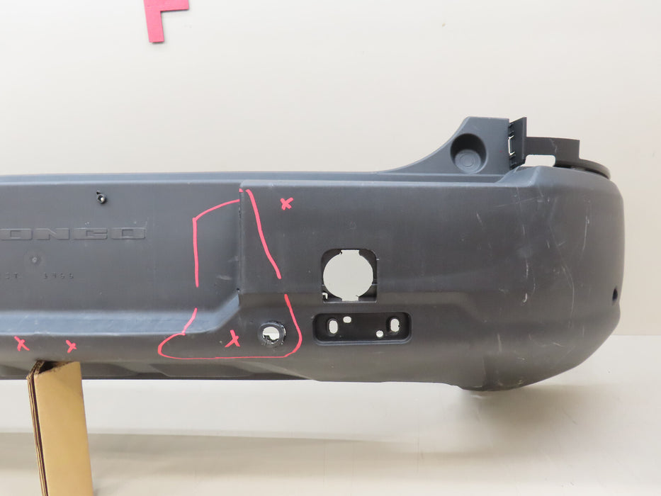 2021-2024 FORD BRONCO SPORT REAR BUMPER COVER OEM M1PB-17D781