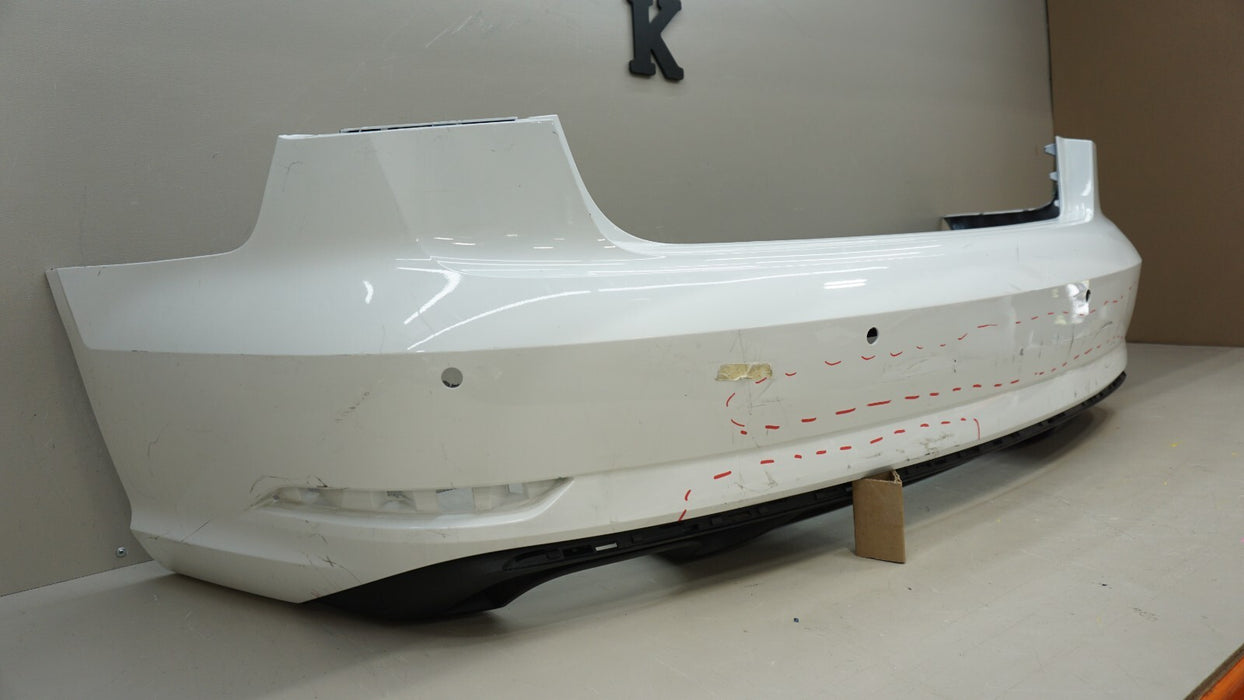 2015 2016 AUDI A3 REAR MAIN BUMPER COVER PANEL OEM 8V5.807.521.AE
