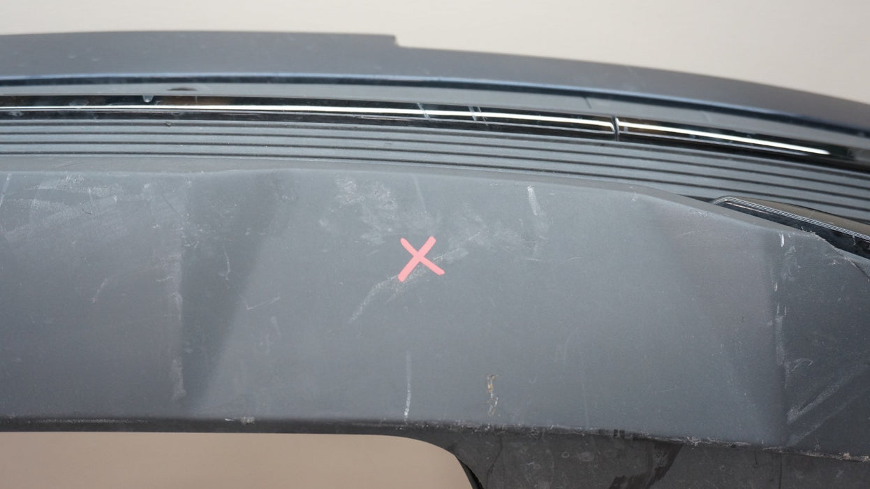 2017-2019 AUDI Q7 REAR LOWER BUMPER VALANCE PANEL OEM 4M0807521J