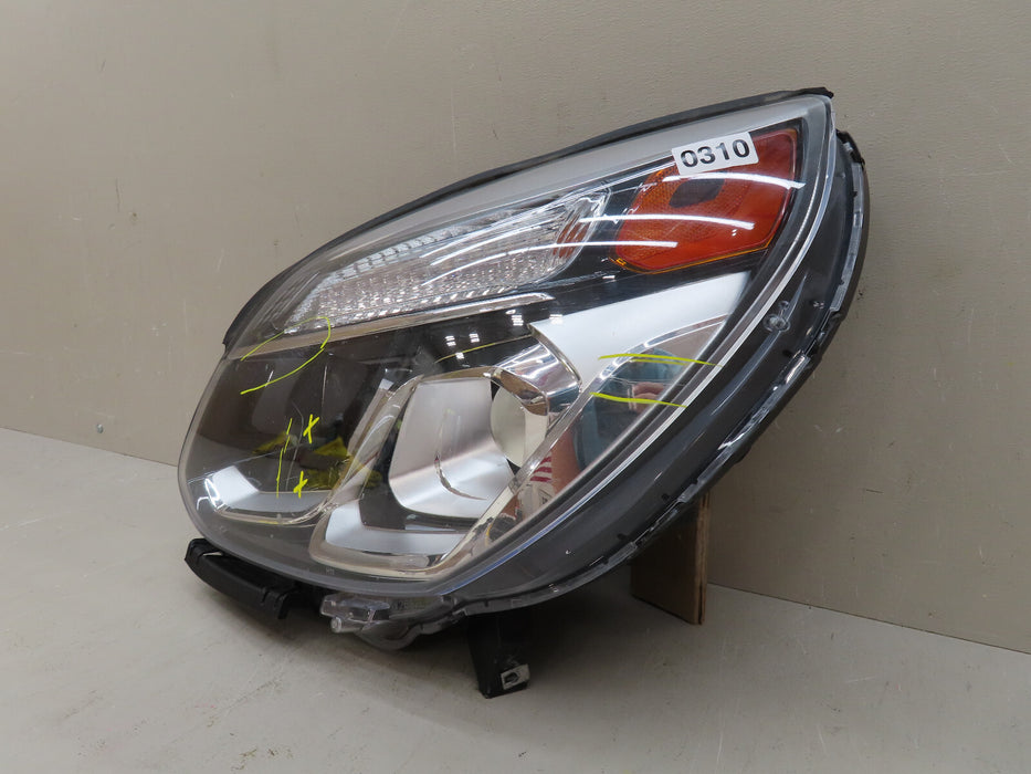 2016 2017 CHEVROLET EQUINOX FRONT LEFT DRIVER HEADLIGHT HALOGEN OEM