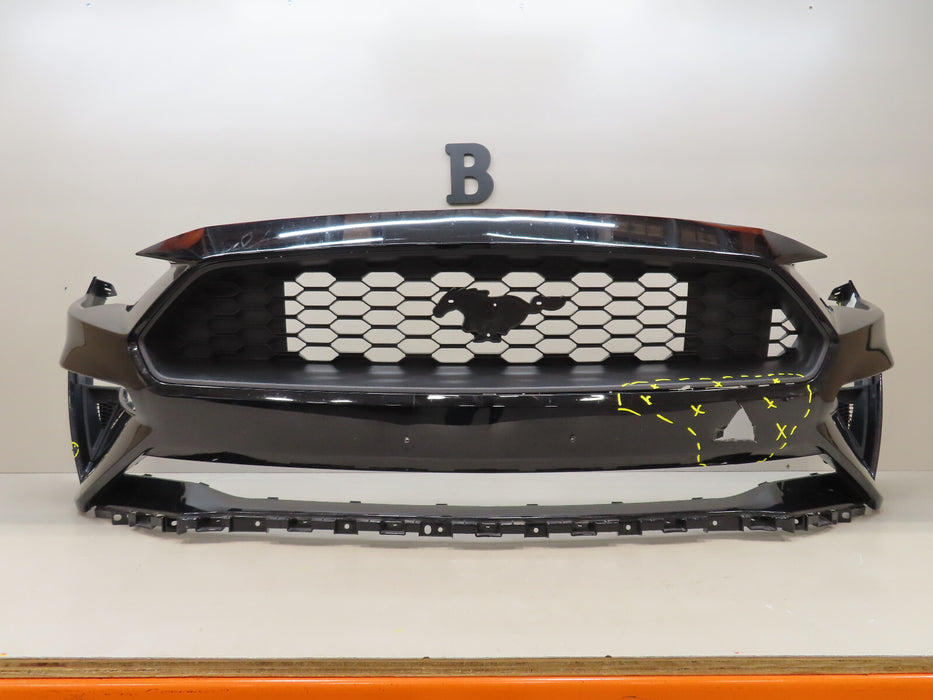 2018 2019 2020 FORD MUSTANG FRONT BUMPER COVER OEM JR3B-17C831