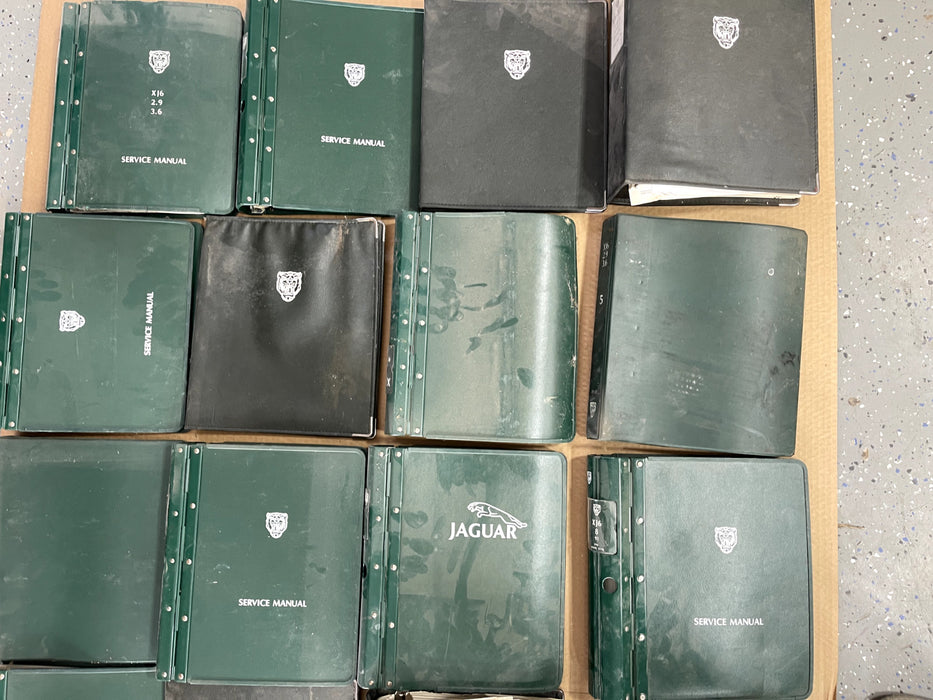 RARE* 48 TOTAL SERVICE BOOK MANUAL LOT ENGINE TRANSMISSION JAGUAR XJ6-XJ12 AJ1