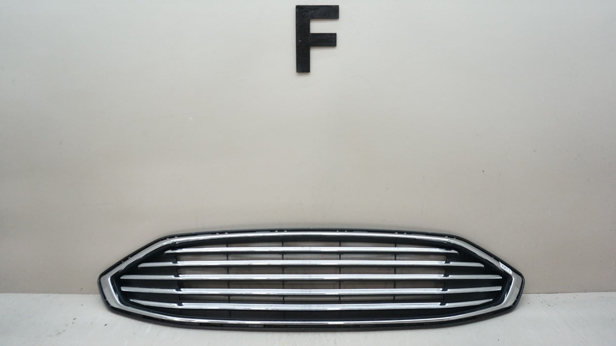 2017-2018 FORD FUSION FRONT UPPER BUMPER GRILLE GRILL OEM HS73-8150-AEW