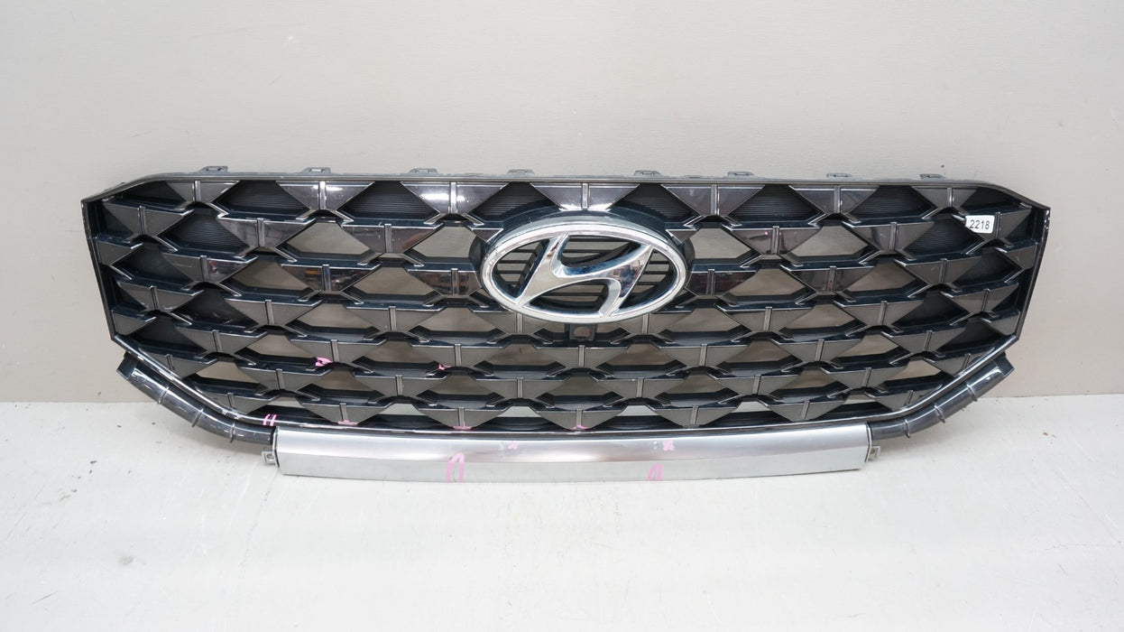 2021-2023 HYUNDAI SANTA FE FRONT BUMPER RADIATOR GRILLE OEM 86569-S2600