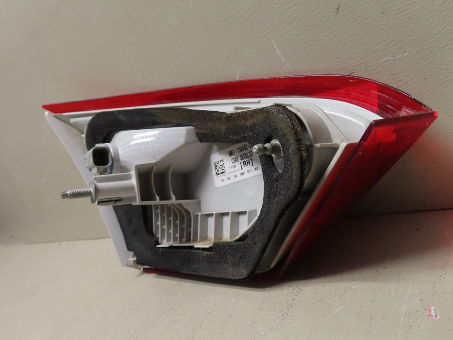 2012-2014 Ford Focus SEDAN RIGHT INNER TAILLIGHT LAMP OEM