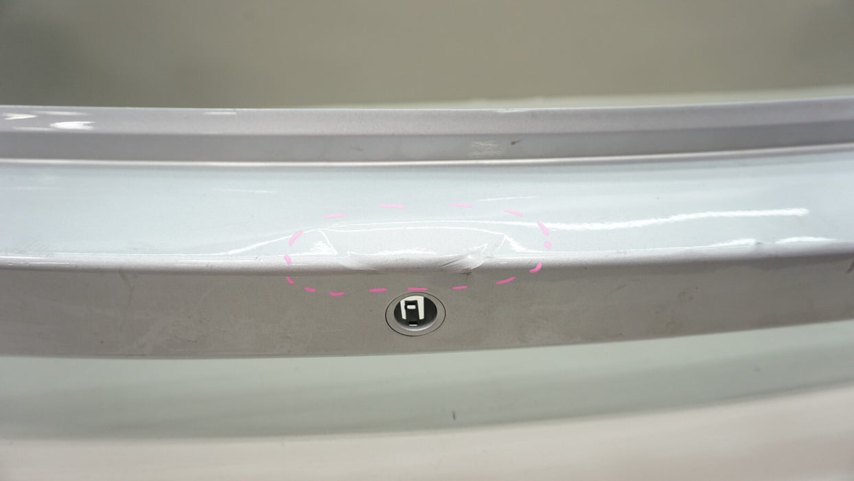 2022 JEEP GRAND CHEROKEE REAR UPPER BUMPER COVER W/ SENSOR HOLES 6XP33TRMAC OEM