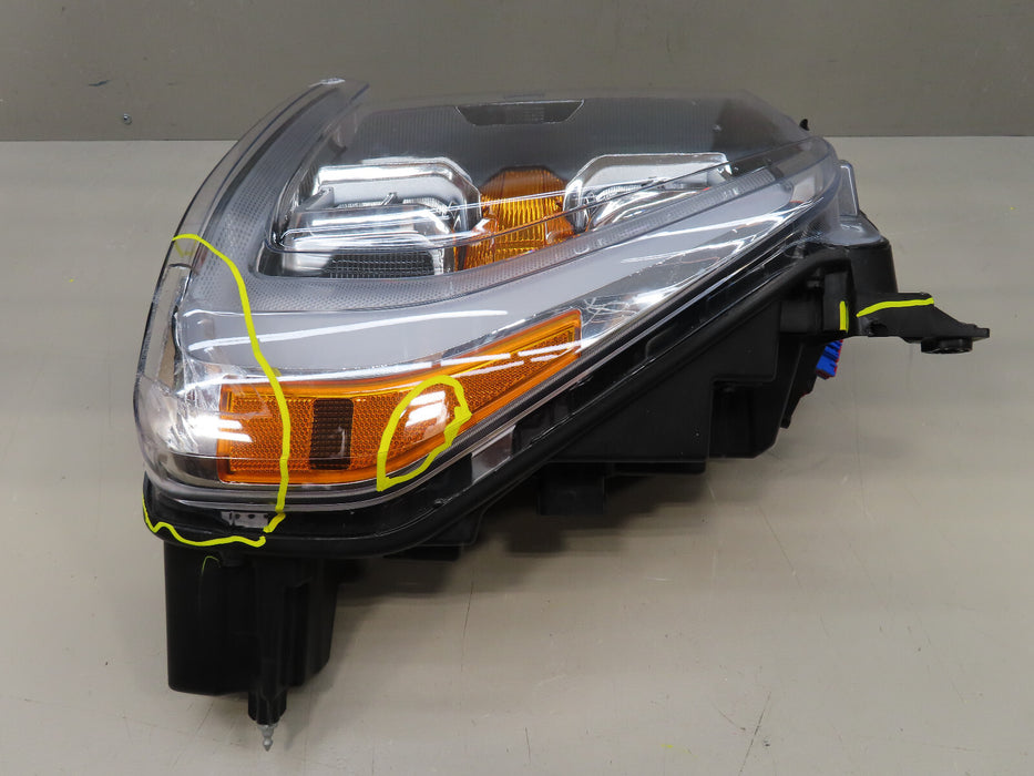 2021-2023 FORD F-150 FRONT RIGHT PASSENGER HEADLIGHT QUAD LED OEM NL34-13E014-AD