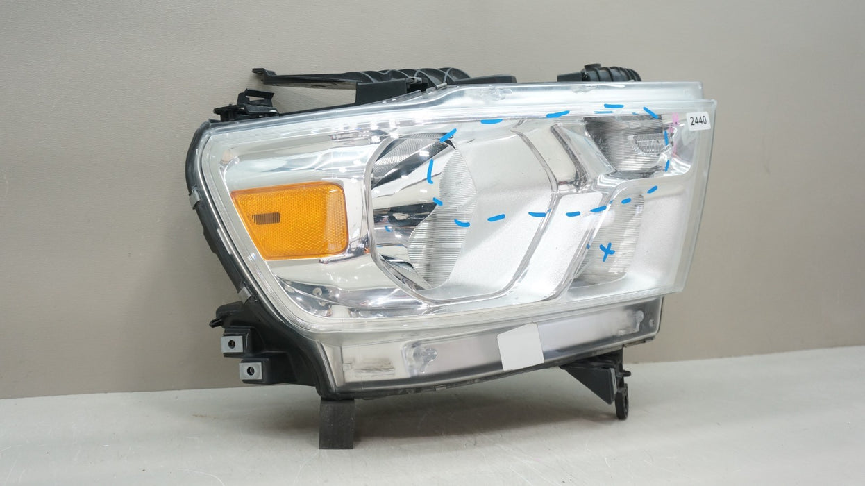 2019-2024 DODGE RAM 1500 FRONT RIGHT PASSENGER SIDE HALOGEN HEADLIGHT OEM
