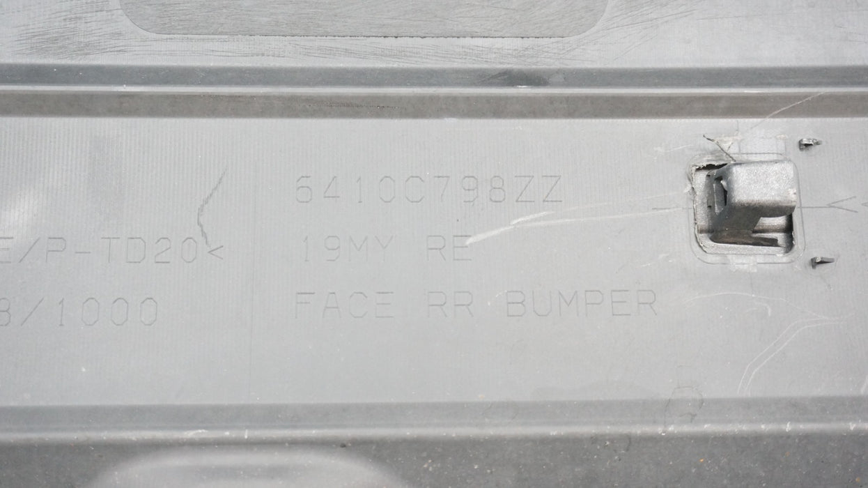 2016-2019 MITSUBISHI OUTLANDER REAR BUMPER COVER PANEL OEM 6410C798ZZ