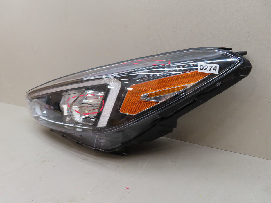 2016-2018 HYUNDAI TUCSON FRONT LEFT DRIVER HEADLIGHT LED OEM 92101-D3