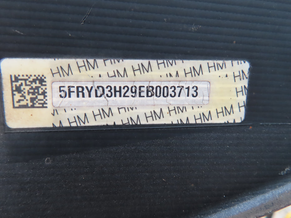 2014 2015 2016 ACURA MDX REAR BUMPER COVER OEM