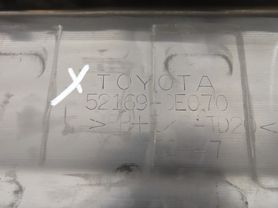 2014-2019 TOYOTA HIGHLANDER REAR LOWER BUMPER COVER OEM 52169-0E070