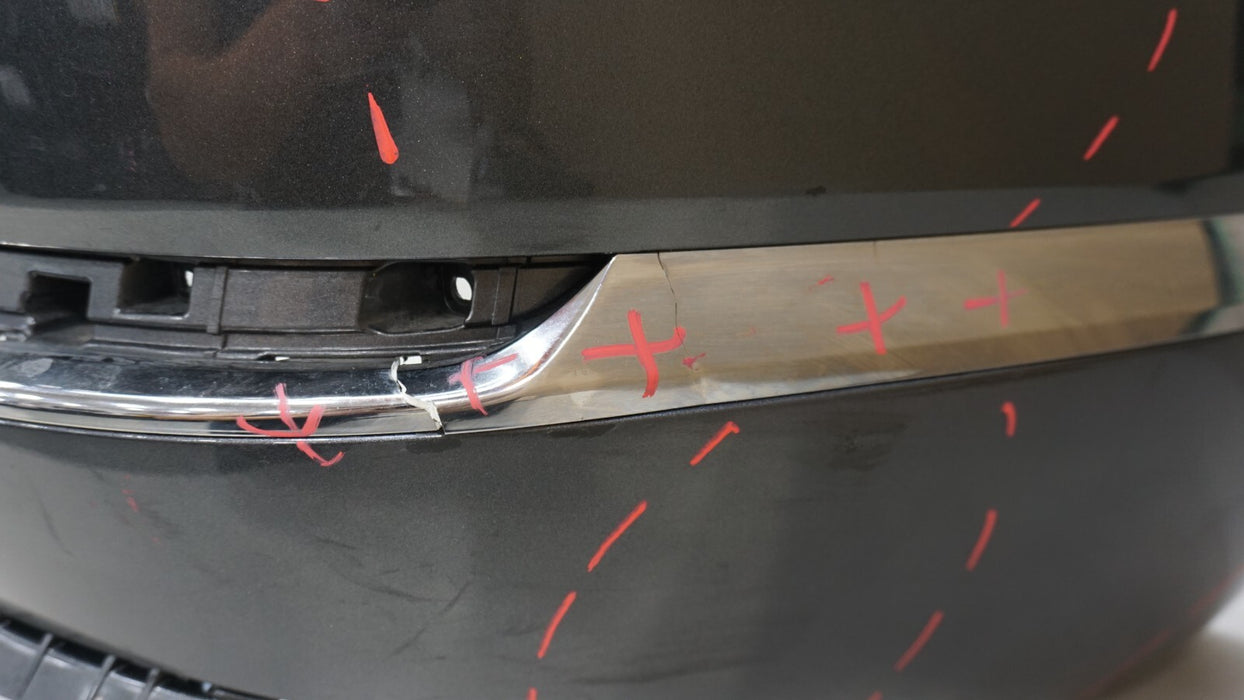 2020-2022 GENESIS GV80 REAR BUMPER COVER W/ SENSOR HOLES OEM
