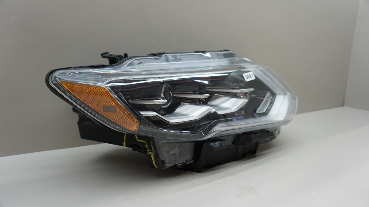 2017-2019 NISSAN ROGUE FRONT RIGHT PASSENGER SIDE HEADLIGHT LED OEM 17 18 19