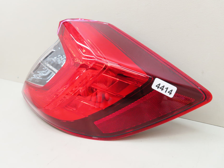 2016-2021 HONDA CIVIC REAR RIGHT PASSENGER OUTER TAIL LIGHT OEM