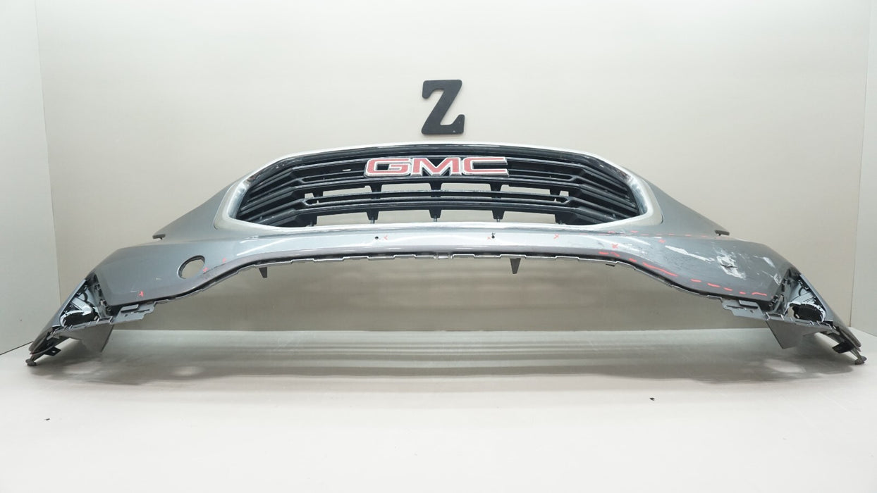 2018-2021 GMC TERRAIN FRONT BUMPER COVER PANEL W GRILLE OEM 84248517