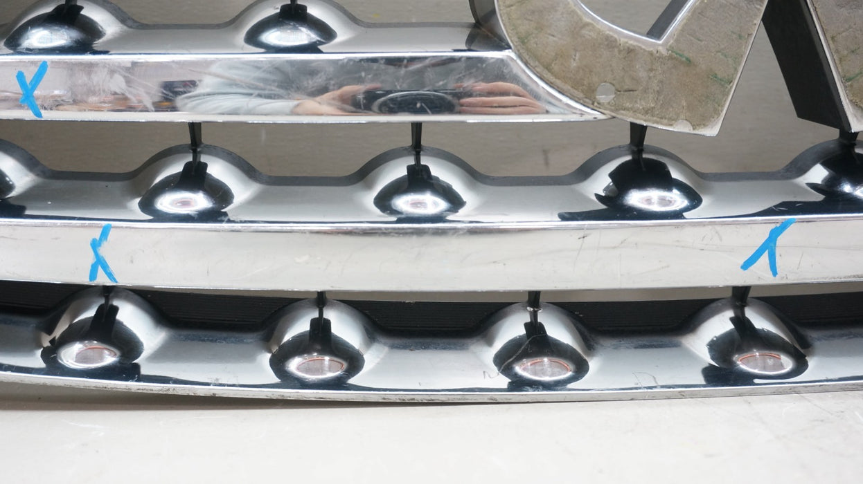 2003-2005 INFINITI FX35 FX45 FRONT UPPER RADIATOR GRILLE OEM 62310-CG000