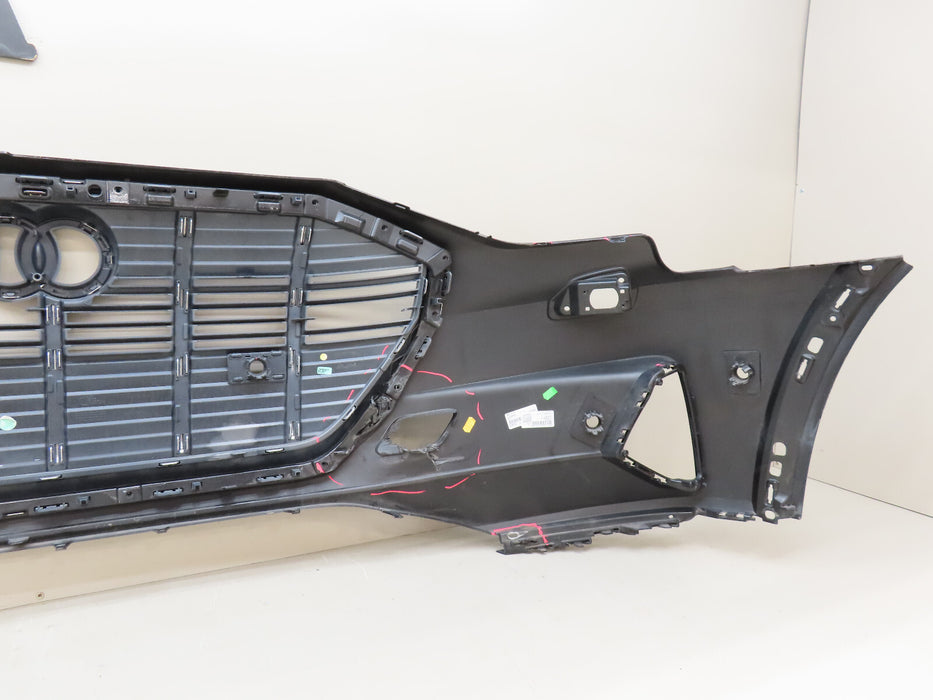 2019-2021 AUDI E-TRON FRONT BUMPER COVER W/GRILLE OEM 4KE807437