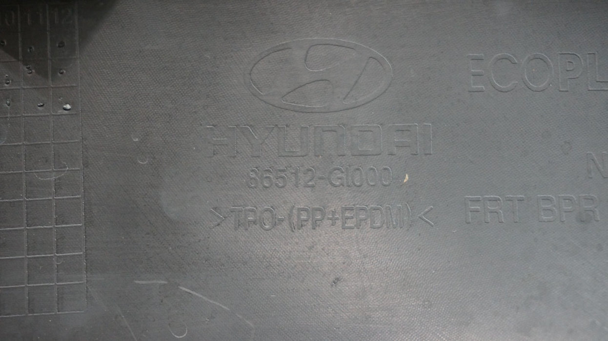 2022-2024 HYUNDAI IONIQ FRONT LOWER BUMPER VALANCE COVER OEM 86512-GI000