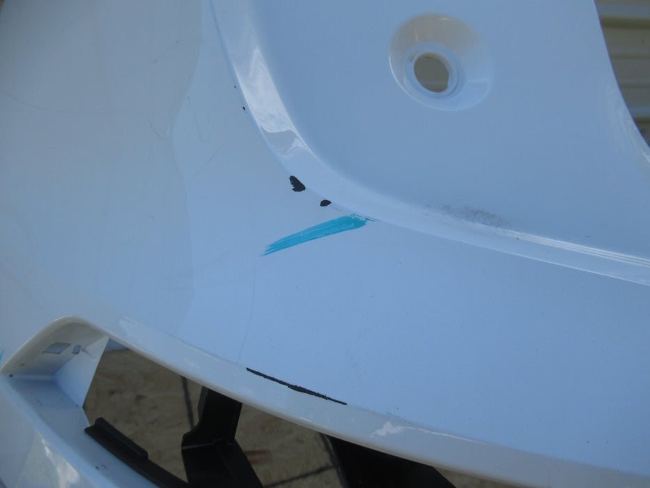 2017-2020 AUDI Q5 REAR BUMPER COVER PANEL PANEL WHITE PLASTIC 80A807385 OEM