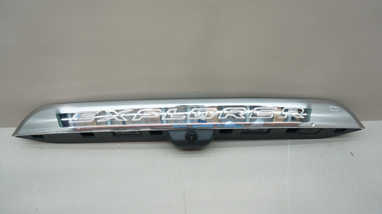 2020-2023 FORD EXPLORER REAR LIFTGATE MOLDING TRIM WITH CAMERA OEM LB5B-S42509