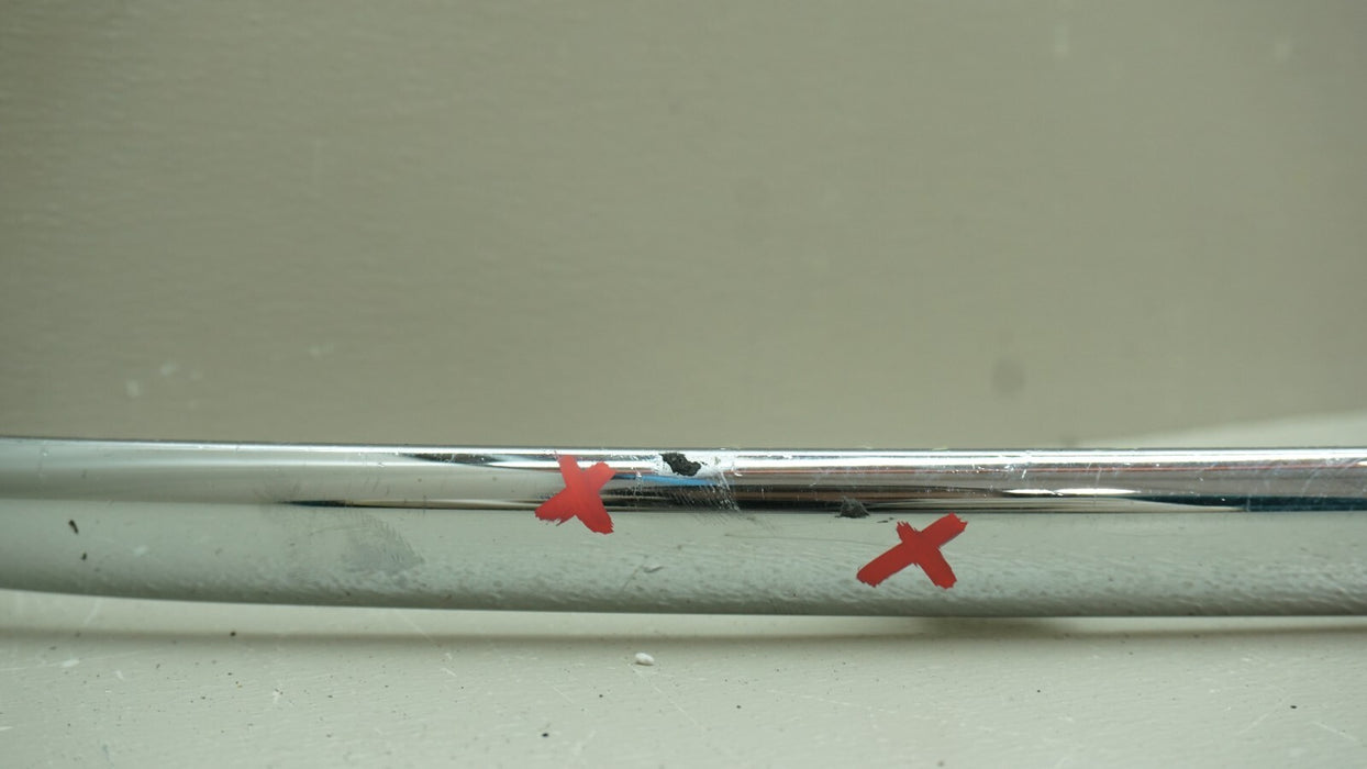 2018-2023 CHEVROLET TRAVERSE REAR BUMPER CHROME TRIM 84065718 OEM 18 19 20 21 22