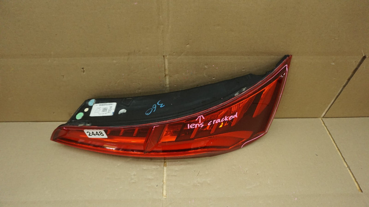 2017-2020 AUDI Q5 SQ5 REAR RIGHT PASSENGER SIDE TAIL LIGHT LED OEM 17 18 19 20