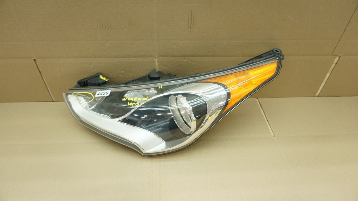2012-2017 HYUNDAI VELOSTER FRONT LEFT DRIVER SIDE HEADLIGHT HALOGEN OEM