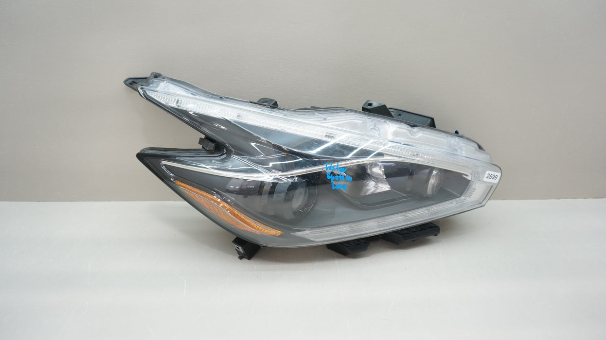 2015-2018 NISSAN MURANO FRONT RIGHT PASSENGER SIDE HALOGEN W LED HEADLIGHT OEM