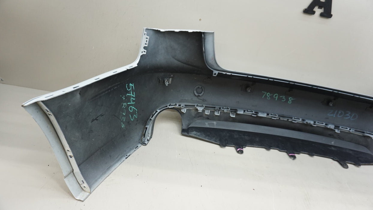2012-2015 AUDI A6 QUATTRO REAR BUMPER COVER PANEL W/ LOWER VALANCE OEM 4G5807511