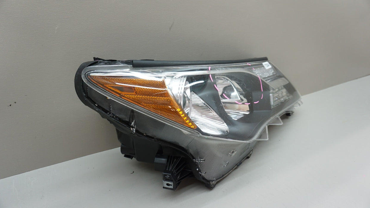 2013-2015 TOYOTA RAV4 FRONT RIGHT PASSENGER SIDE HEADLIGHT HALOGEN OEM 2014
