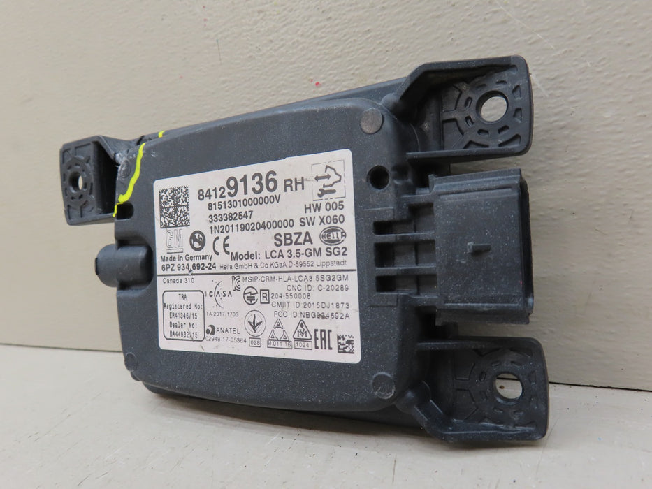 2018-2023 GM BLIND SPOT DETECTION WARNING SENSOR REAR RIGHT SIDE OEM