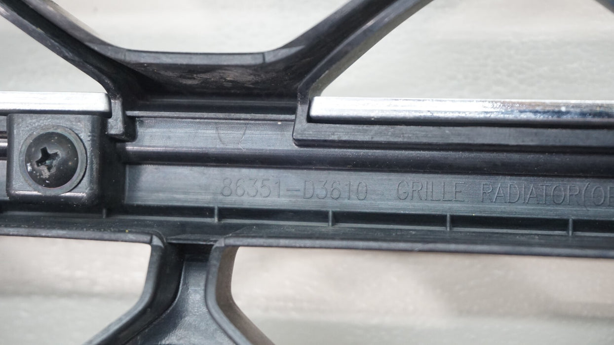 2019-2020 HYUNDAI TUCSON FRONT MAIN GRILLE 86351-D3610 OEM 19 20