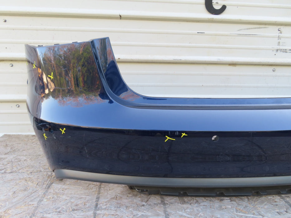 2013-2015 AUDI S6 SEDAN REAR BUMPER COVER W/ LOWER VALANCE PANEL OEM 4G5807511N
