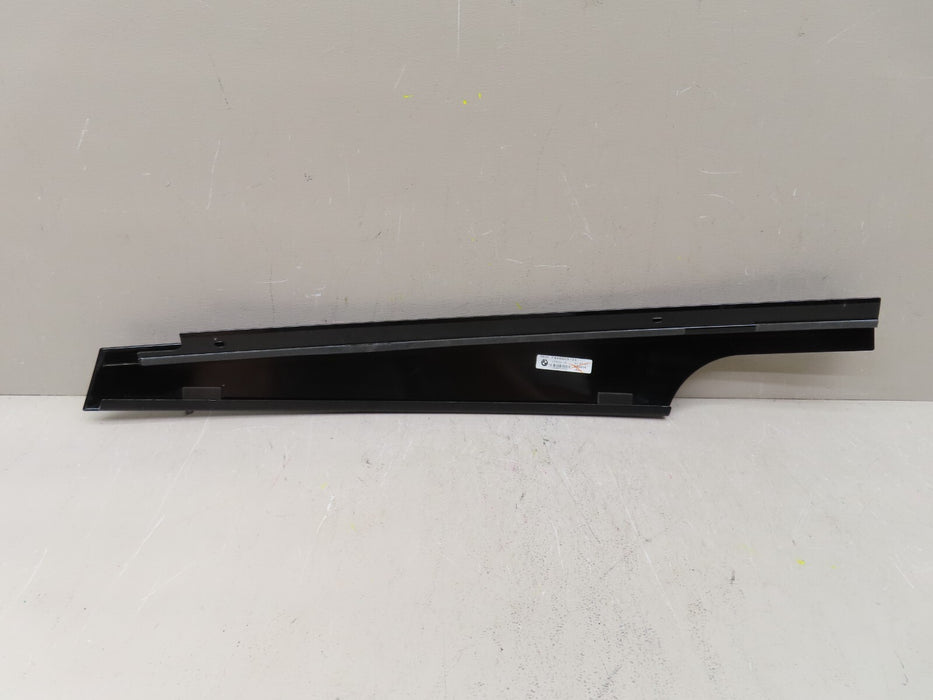 2018-2021 BMW X3 G01 FRONT LEFT EXTERIOR DOOR PILLAR MOLDING TRIM OEM 7410021