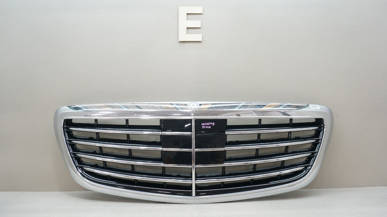 2014-2017 MERCEDES-BENZ S CLASS W222 FRONT BUMPER RADIATOR GRILLE OEM A22288004