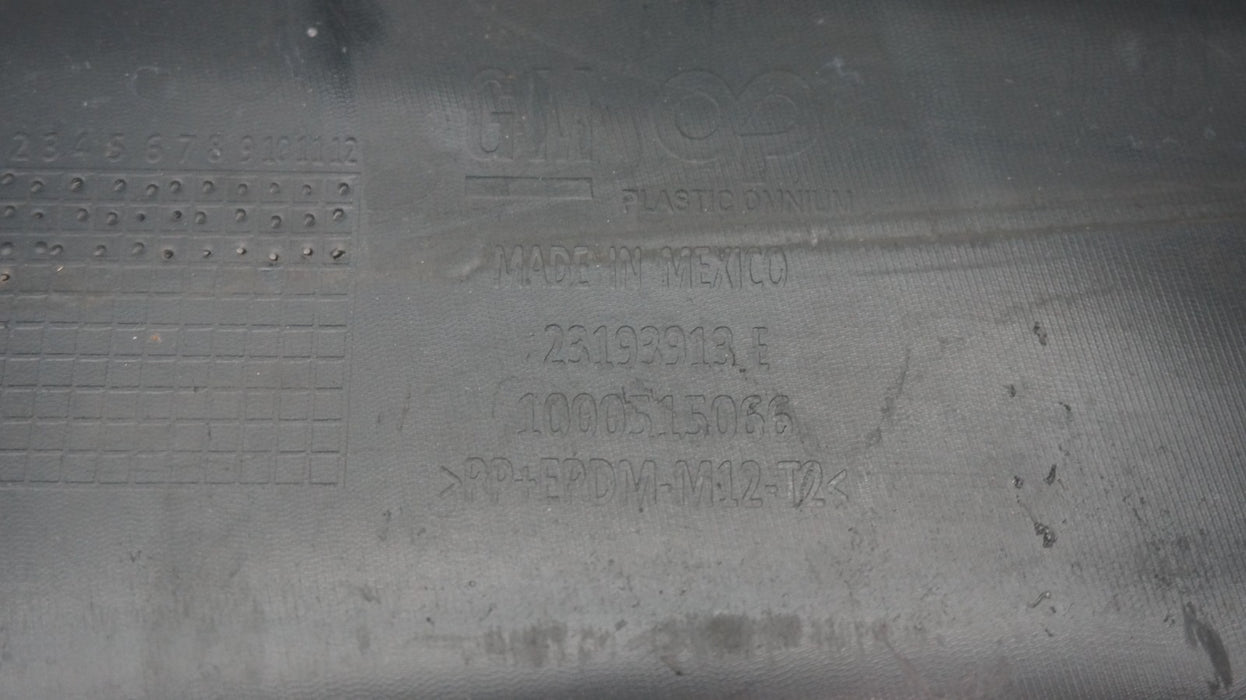 2018-2021 CHEVROLET EQUINOX FRONT LOWER BUMPER VALANCE PANEL OEM