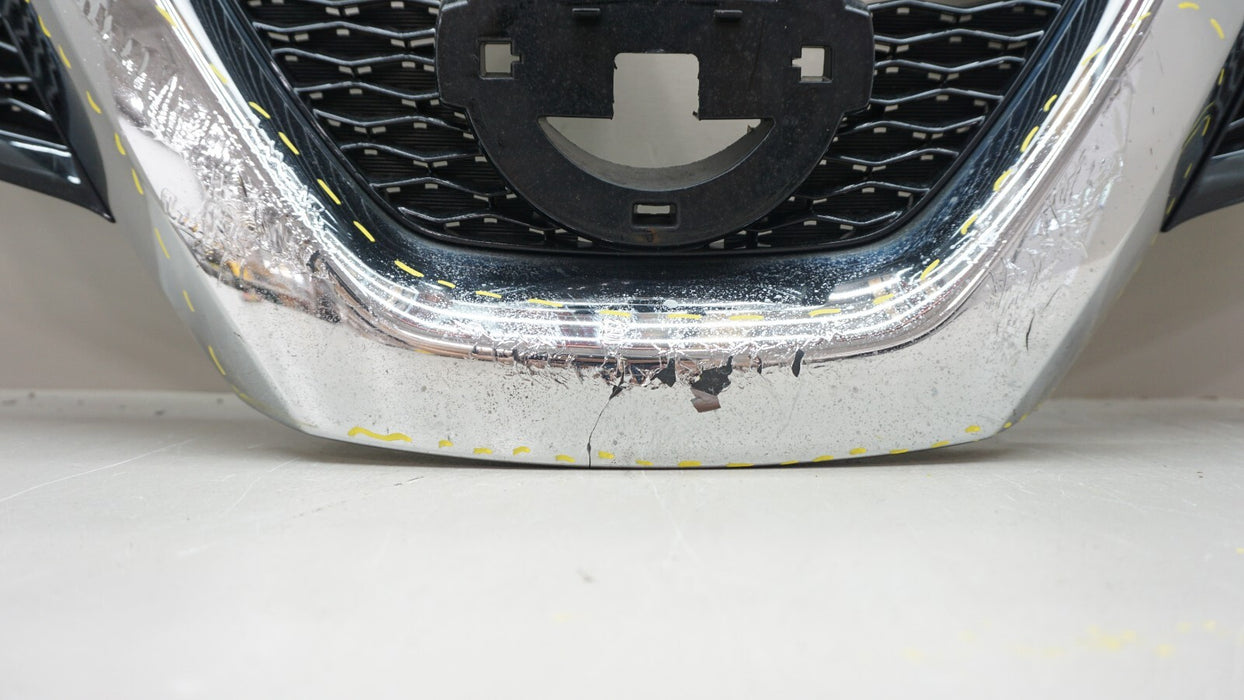 2014-2016 NISSAN ROGUE FRONT UPPER BUMPER RADIATOR GRILLE OEM 62310 9TA1A