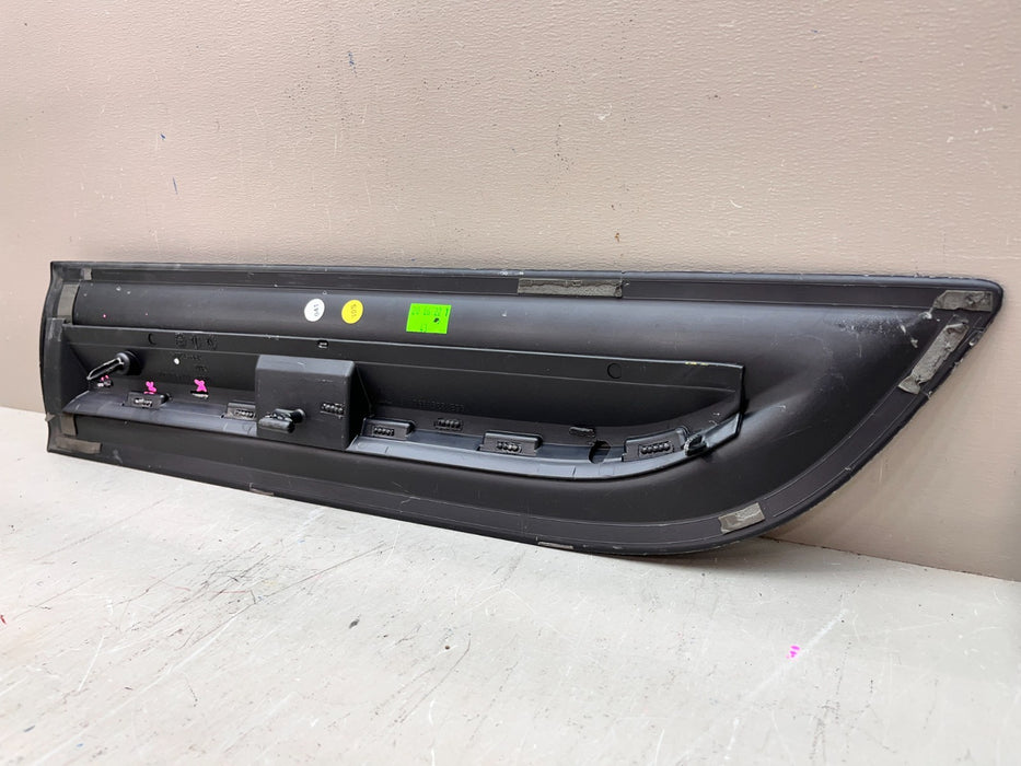 2015-2025 PORSCHE MACAN LH REAR DOOR LOWER MOLDING TRIM 95B.839.890.1R OEM